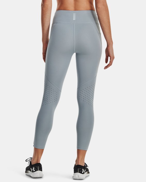 Women's UA Launch Ankle Tights in Blue image number 1